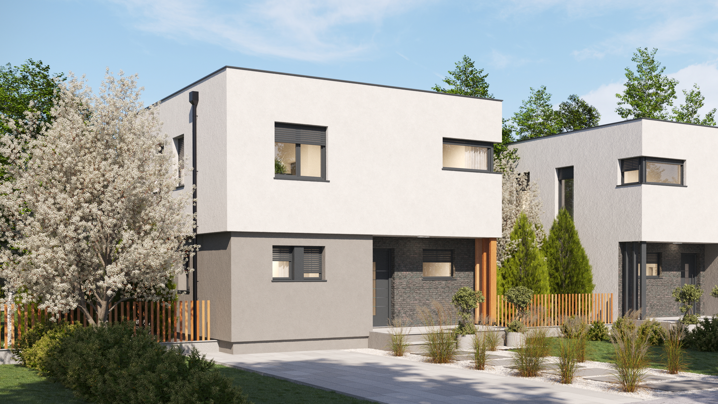 Prefab house Emily – two-story house, 120 m²
