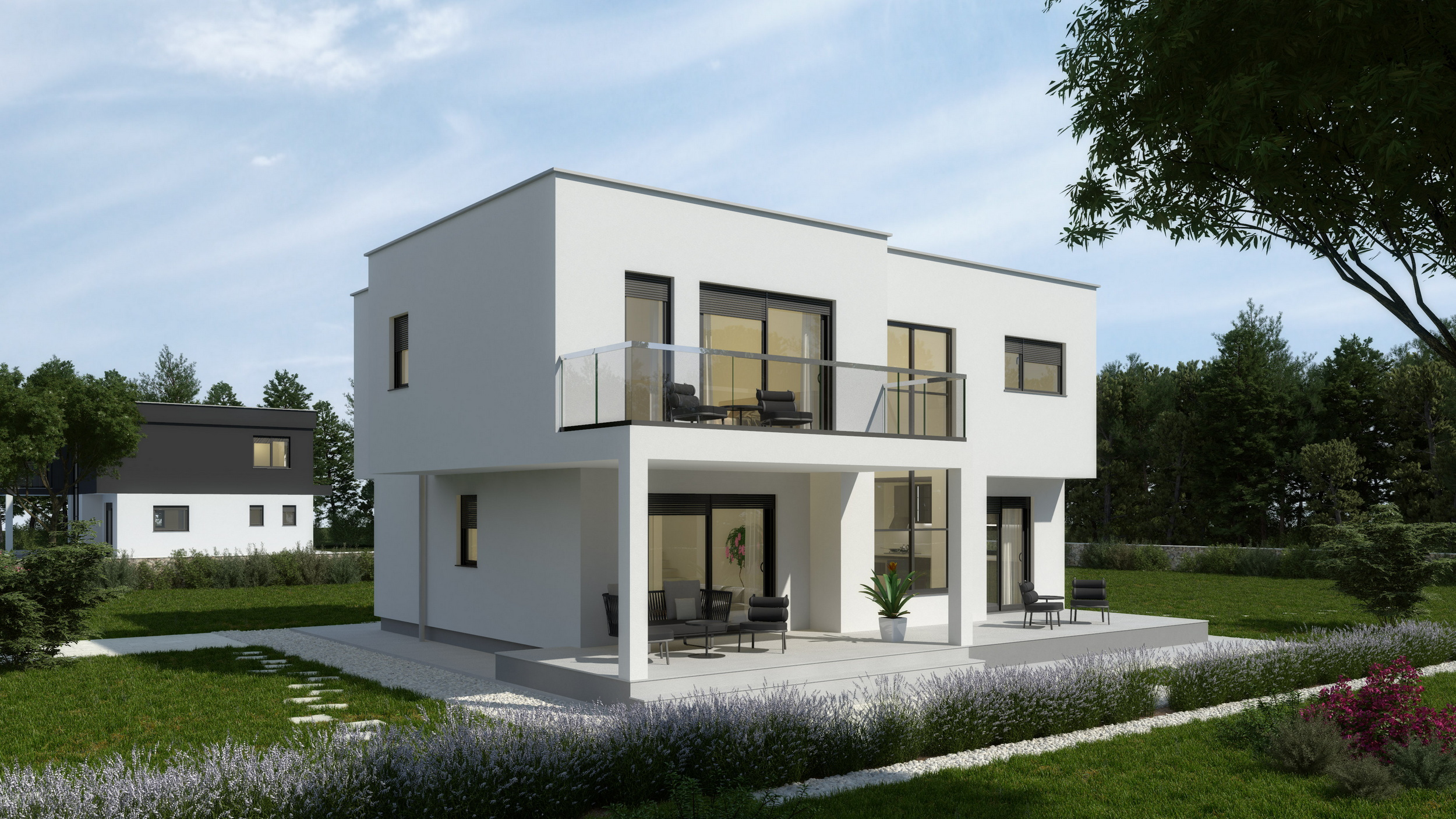 Prefab house Jasmina – two-story house, 177 m²