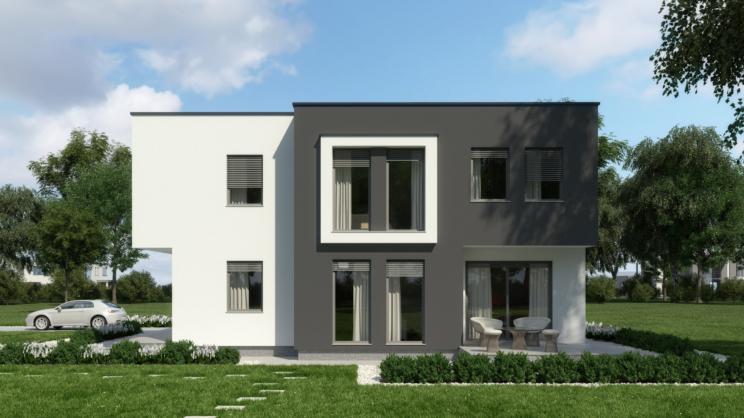 Prefab house Lorena – two-story house, 186 m²