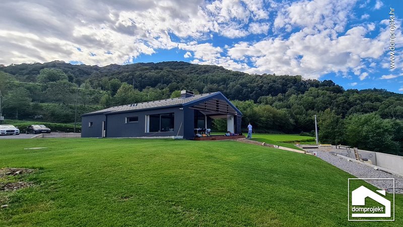 High-quality prefab bungalow in Bodrež