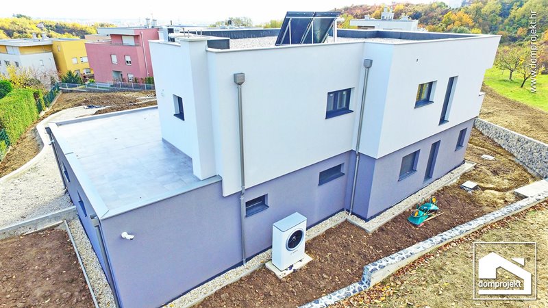 High-quality two-storey prefab house in Zagreb