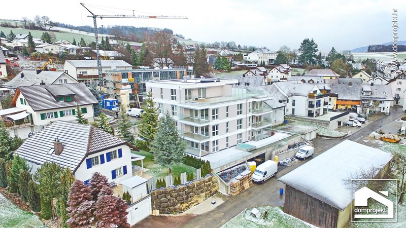High-quality prefab apartment building in Lengnau