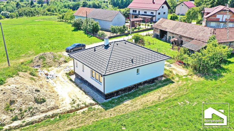 Energy-efficient prefab house in Galgovo