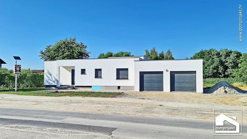 Modern prefab bungalow in Mursko Središće