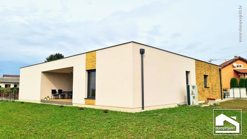Contemporary prefab bungalow in Varaždin