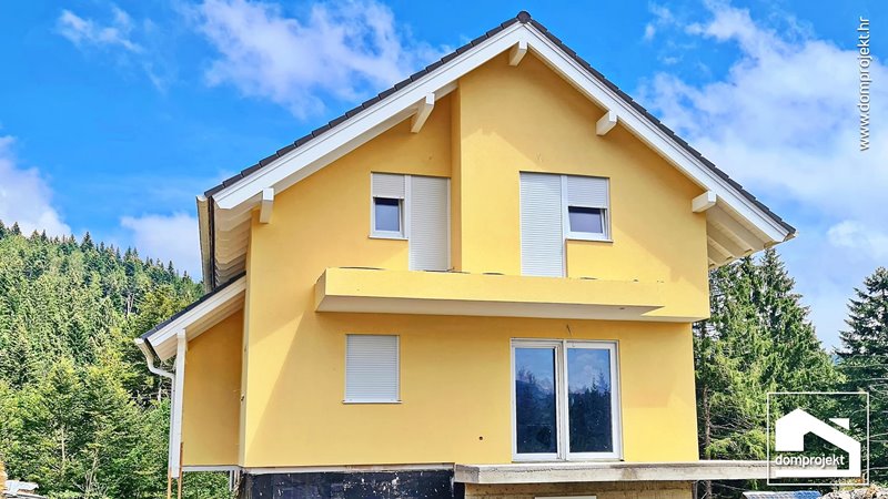 Modern prefab house in Delnice