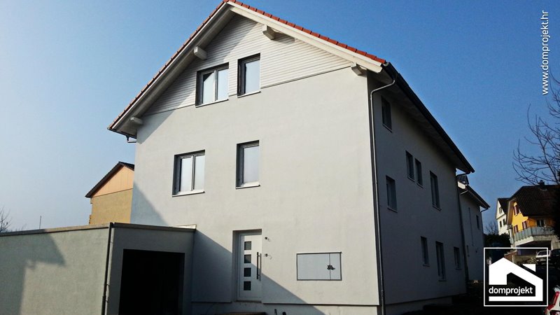 Modern prefab house in Othmarsingen
