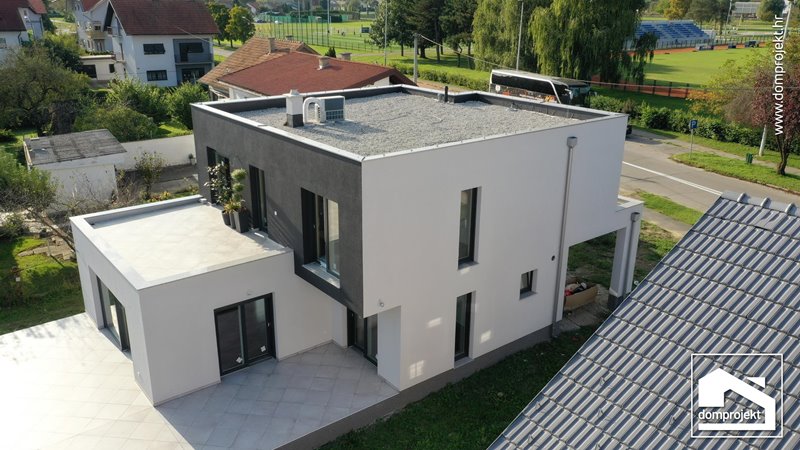 Energy-efficient prefab house in Ivanić-Grad