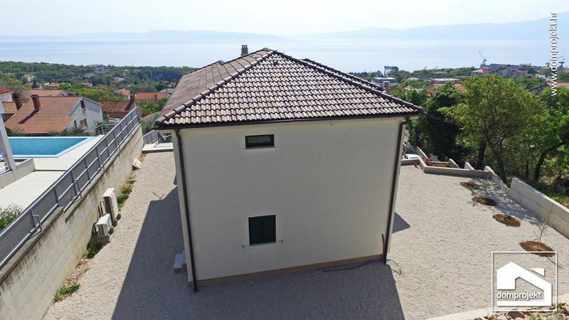 Family prefab house in Kostrena Sveta Lucija