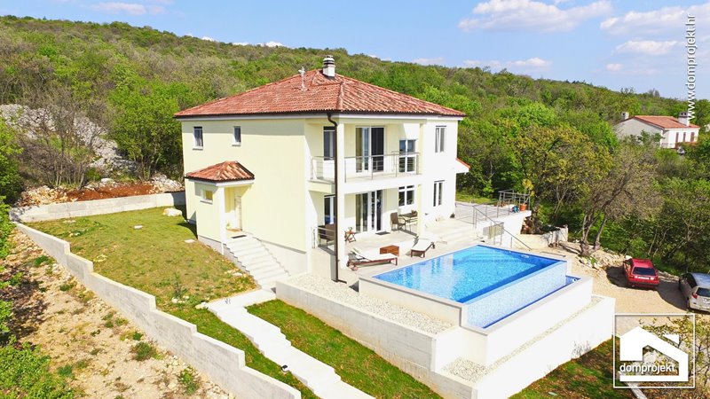 Energy-efficient prefab house in Kostrena