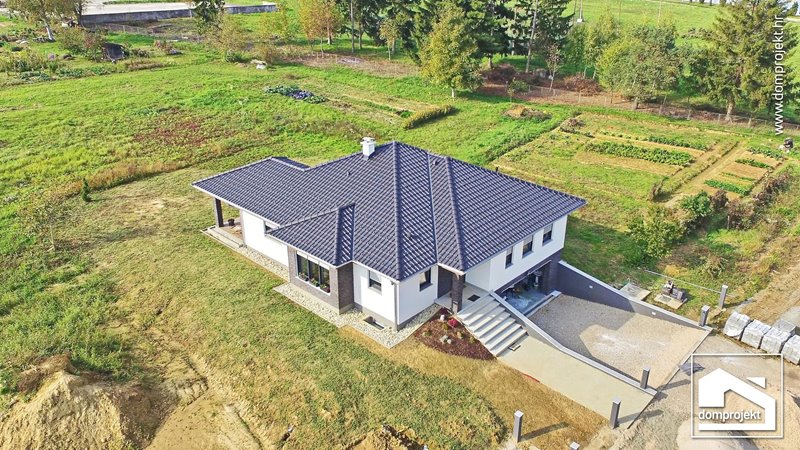 Energy-efficient prefab house in Križevci