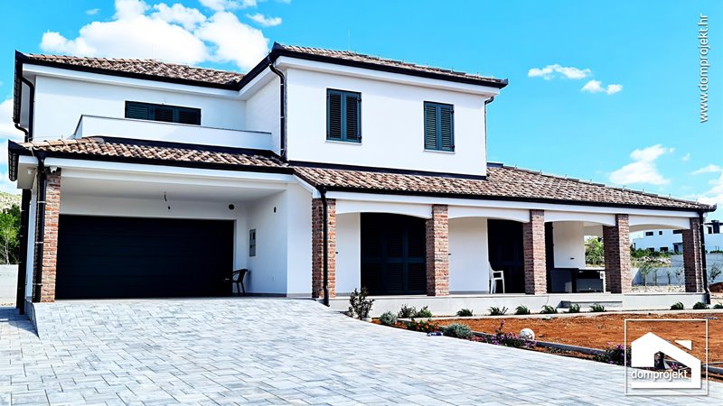 Modern prefab house in Dubrava kod Šibenika