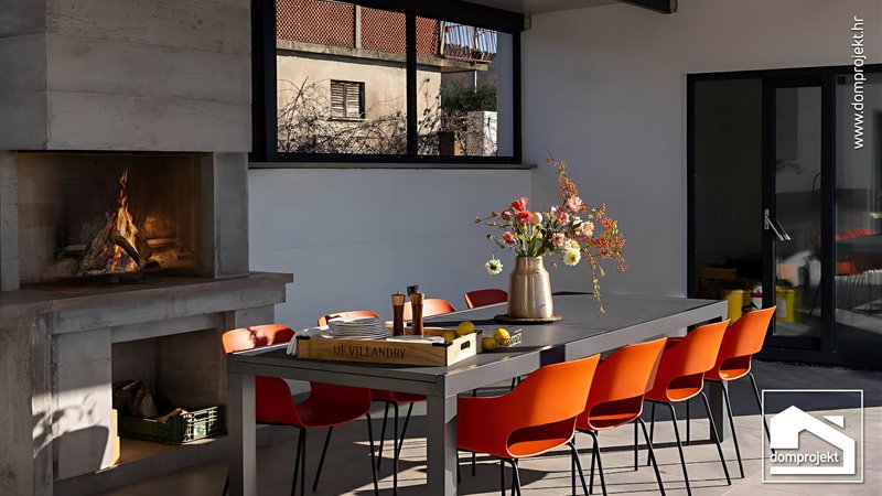 High-quality two-storey prefab house in Labin