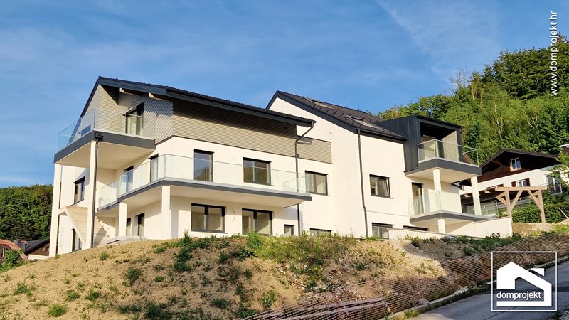 Modern two-storey prefab house in Mattsee
