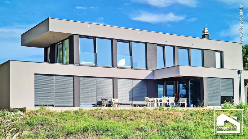 Modern prefab house in Ždrelac
