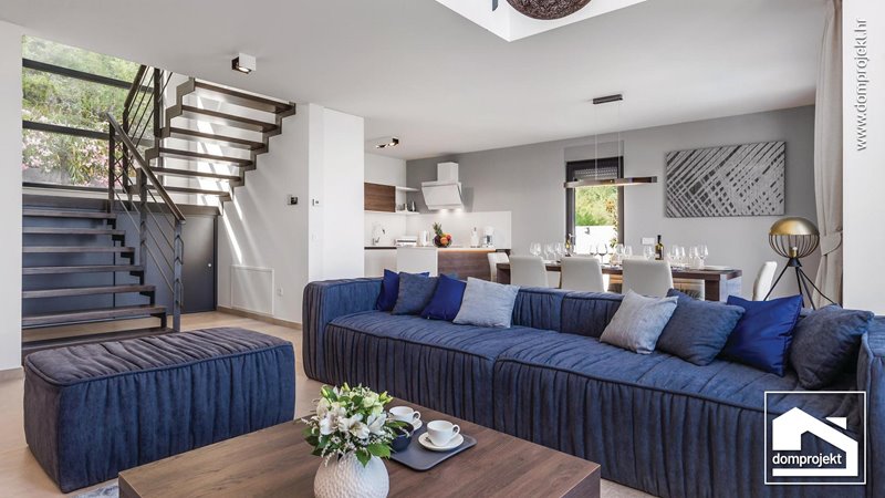 High-quality two-storey prefab house in Rukavac