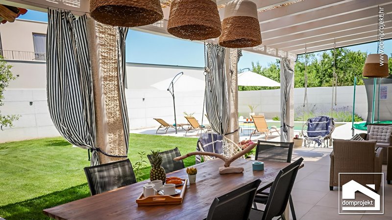 Modern prefab house in Bale
