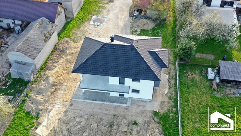 Family two-storey prefab house in Brezovica