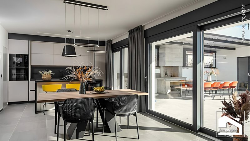 Energy-efficient prefab house in Labin