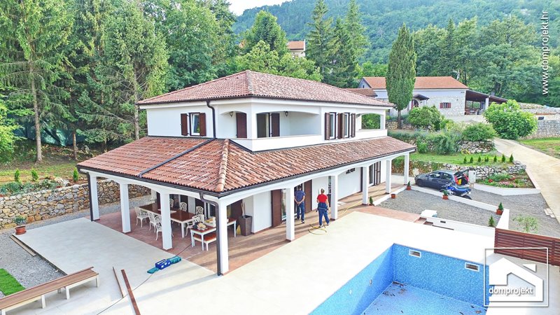 Energy-efficient prefab house in Lovran