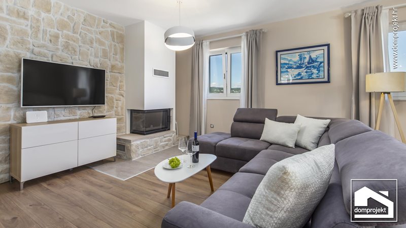 Energy-efficient prefab house in Pobri
