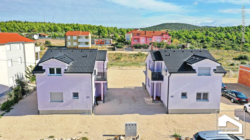 Modern prefab house with attic in Kakma