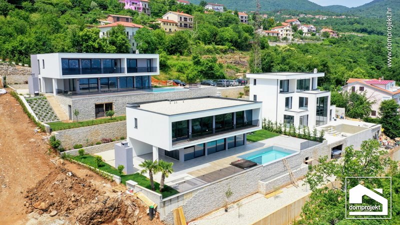 Prefab house with pool in Kolavići