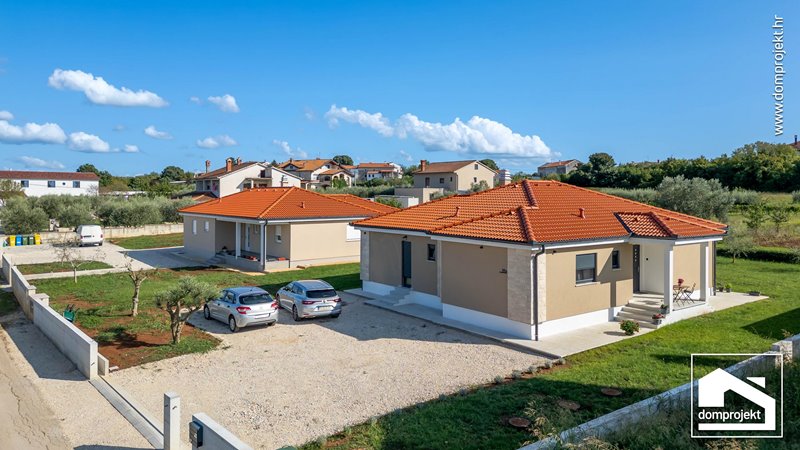Modern prefab bungalow in Krunčići