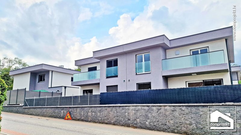 Modern two-storey prefab house in Rancate
