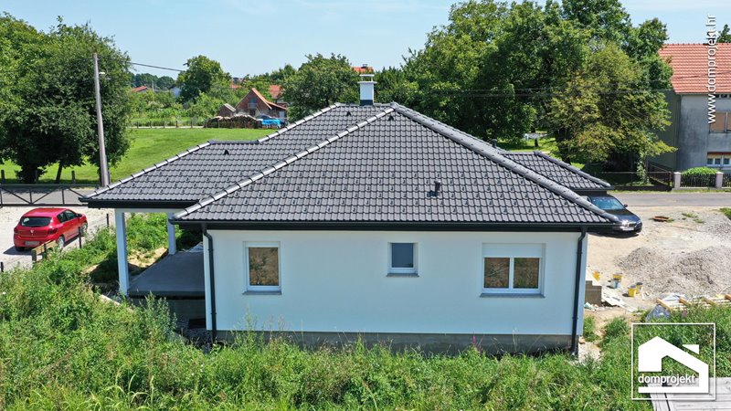 Contemporary prefab house in Gornji Stupnik