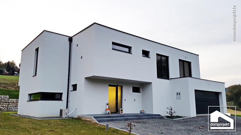 Contemporary prefab house in Selnica