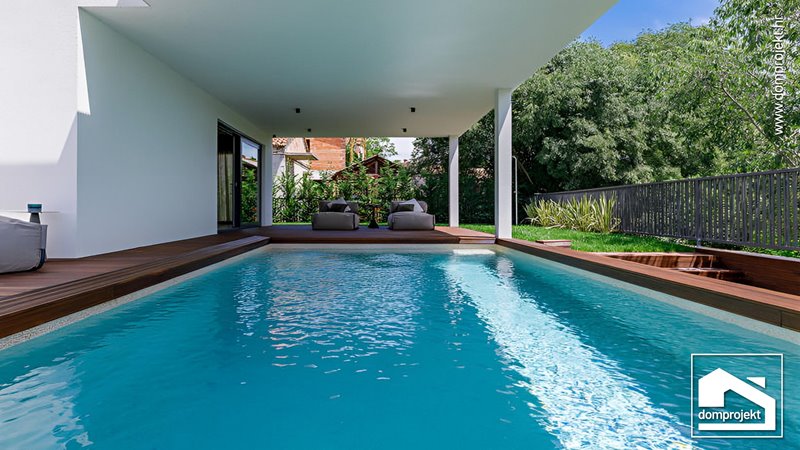Modern prefab house in Bale