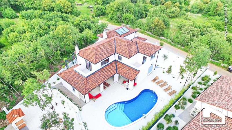 Prefab house in Belavići