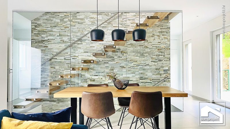 Contemporary two-storey prefab house in Camignolo