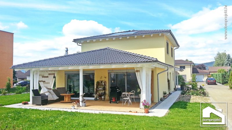 Prefab house in Courrendlin
