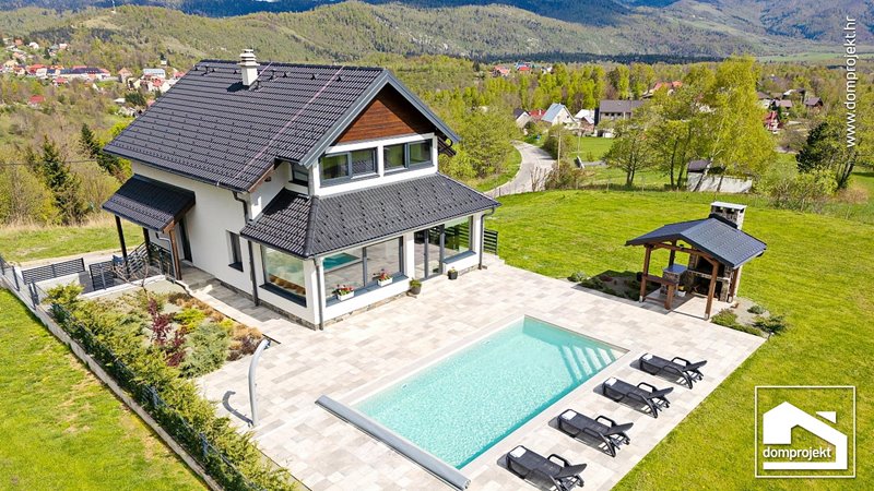 Prefab house in Fužine