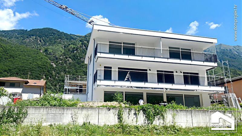 Prefab house in Gordevio