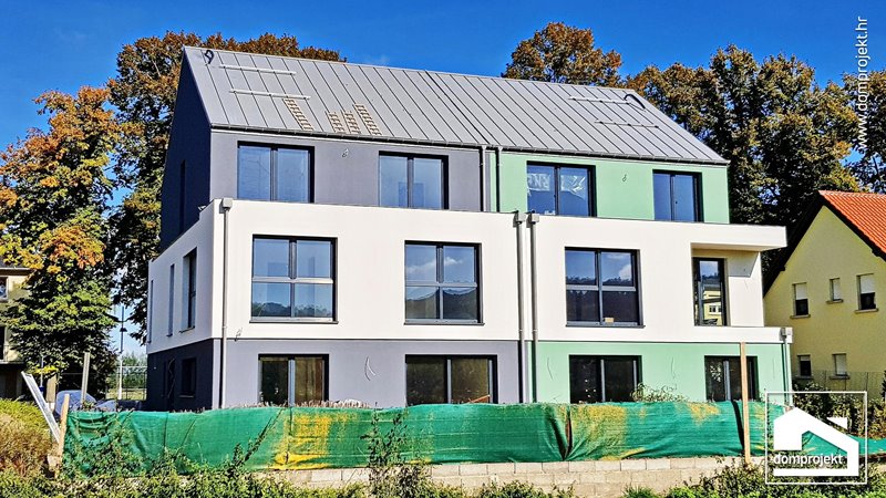 Prefab house in Hunsdorf