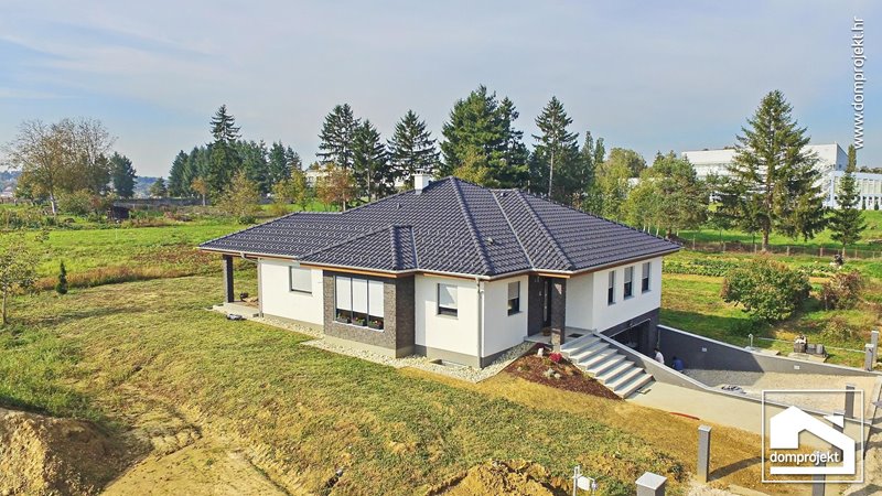 Prefab house in Križevci