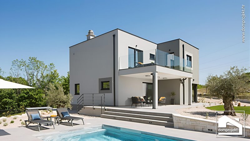 Two-storey prefab house in Kukurini