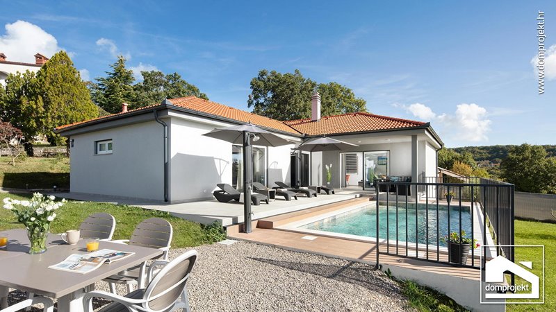 Prefab house in Labin