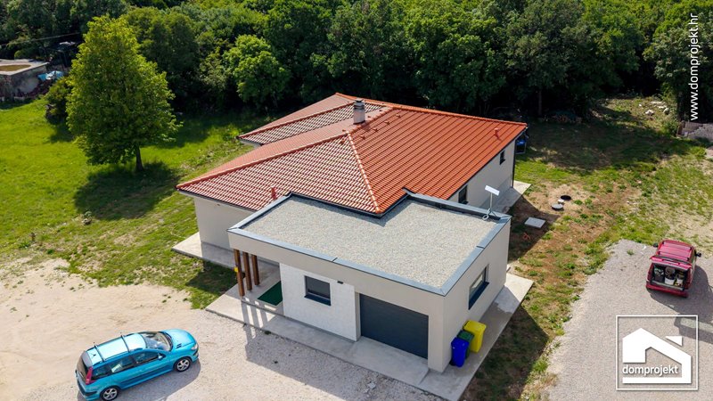 Prefab house in Labin