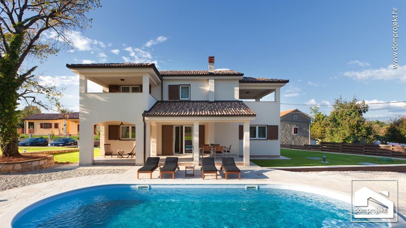 Prefab house in Labin