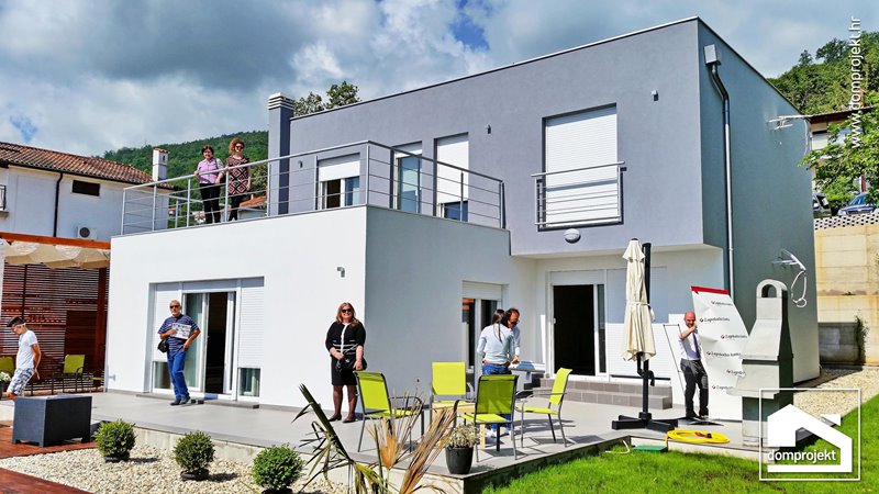 Prefab house in Lovran
