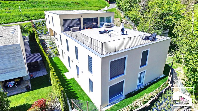 Prefab house in Mendrisio