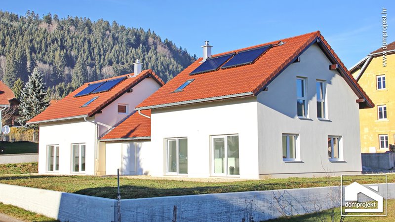 Prefab house in Morteau