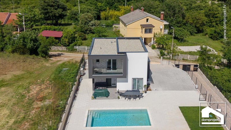 Prefab house in Nedešćina