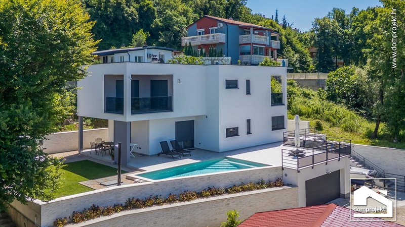 Modern prefab house in Omišalj