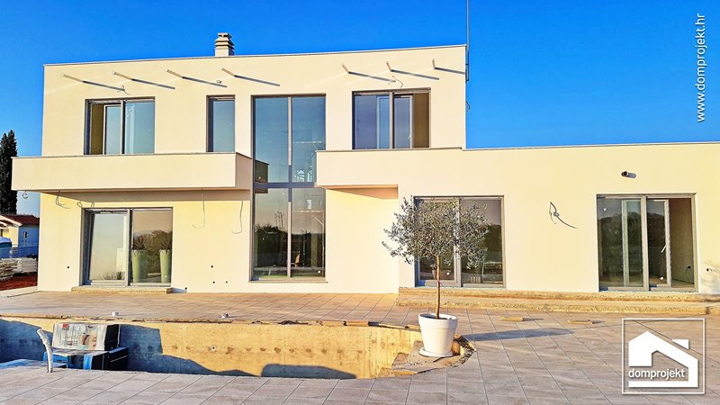 Modern prefab house in Poreč