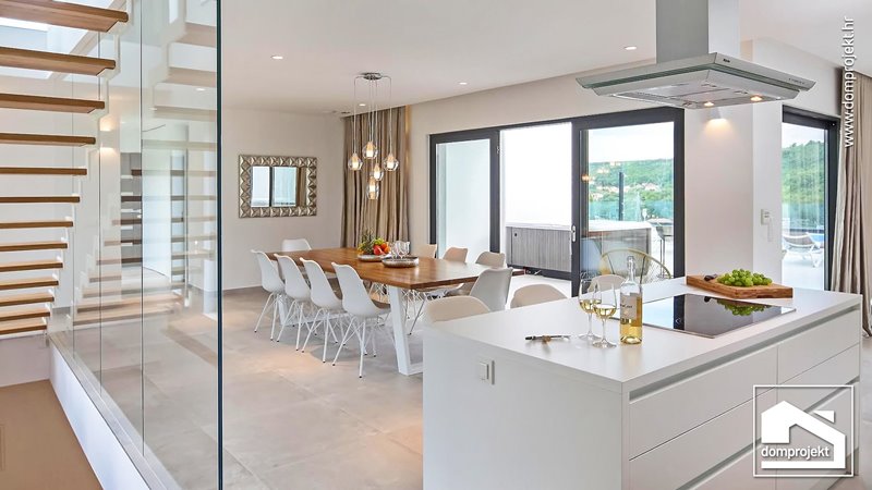 Modern prefab house in Sinj
